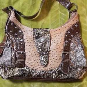 5/$25! Western inspired purse